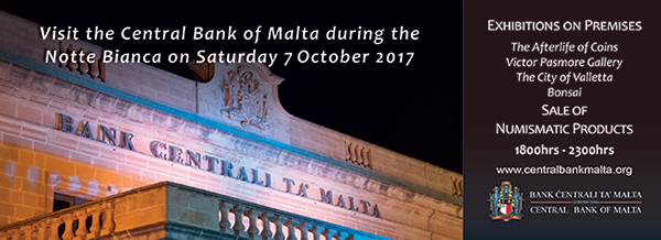 Central Bank of Malta open during Notte Bianca 2017 Central Bank of Malta open during Notte Bianca 2017