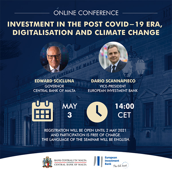 Investment in the post COVID-19 era, digitalisation and climate change