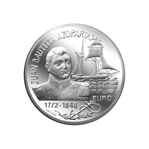175th Anniversary of Juan Bautista Azopardo's Death - Silver