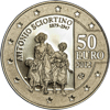 Antonio Sciortino gold coin Antonio Sciortino gold coin