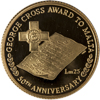 50th Anniversary of the award of the George Cross to Malta gold coin 50th Anniversary of the award of the George Cross to Malta gold coin