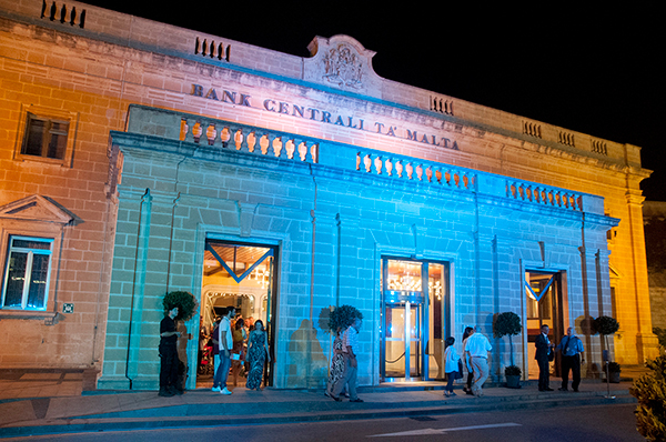 Central Bank of Malta open during Notte Bianca Central Bank of Malta open during Notte Bianca
