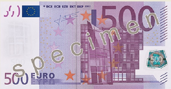&euro;500 Production and issuance to discontinue