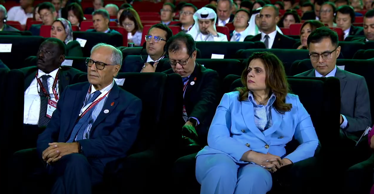 Governor Professor Edward Scicluna attending the AIIB conference