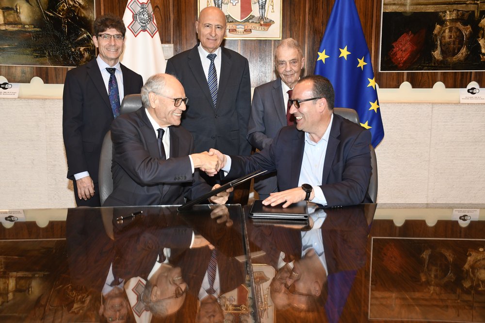 Central Bank of Malta extends its collaboration with Caritas