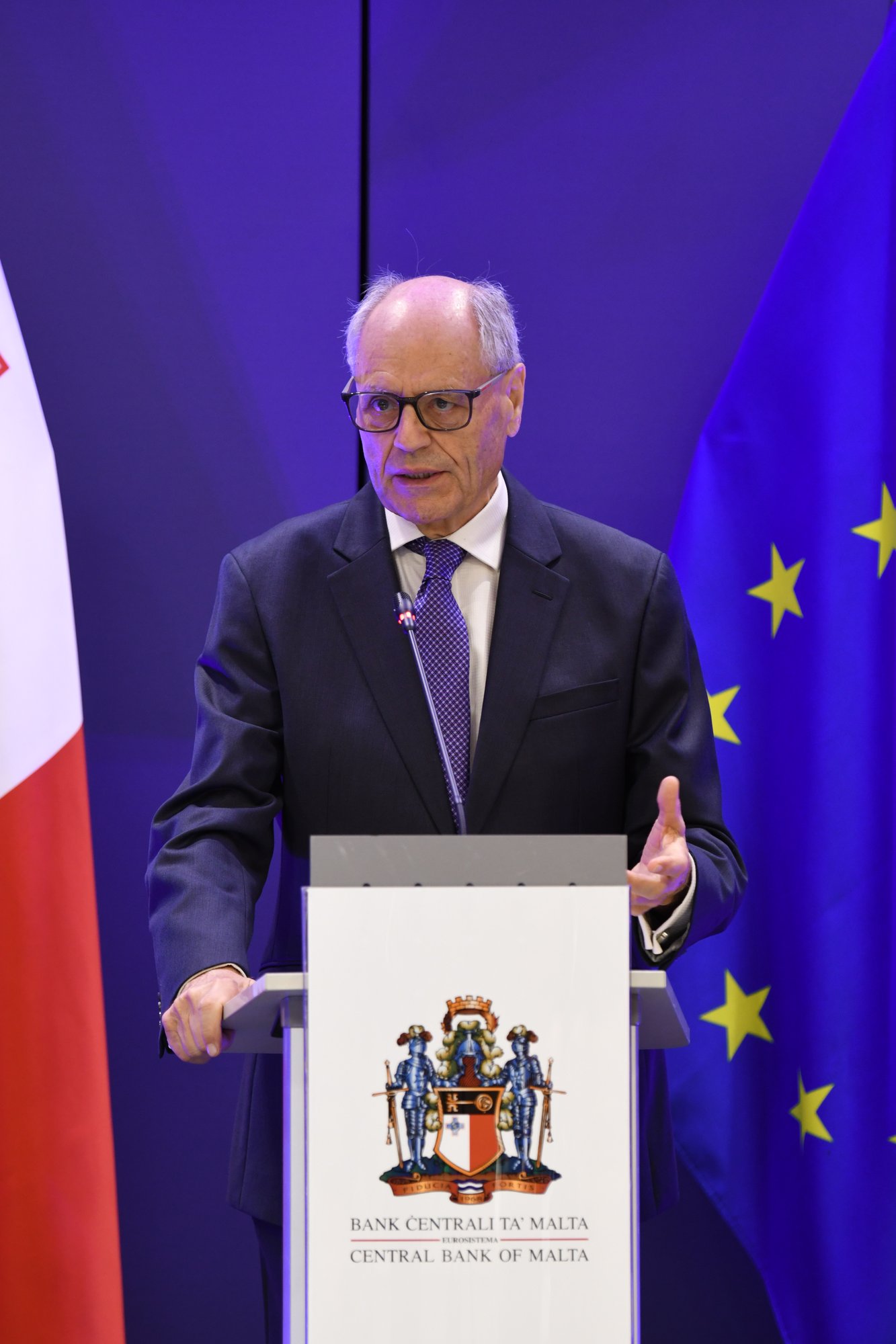 Governor, Professor Edward Scicluna