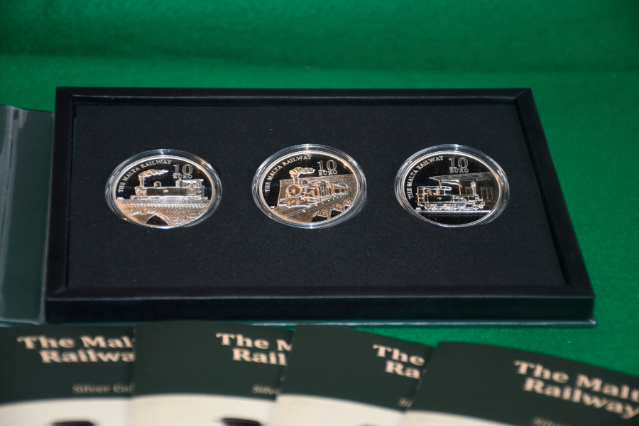 Launch of Malta Railway coins