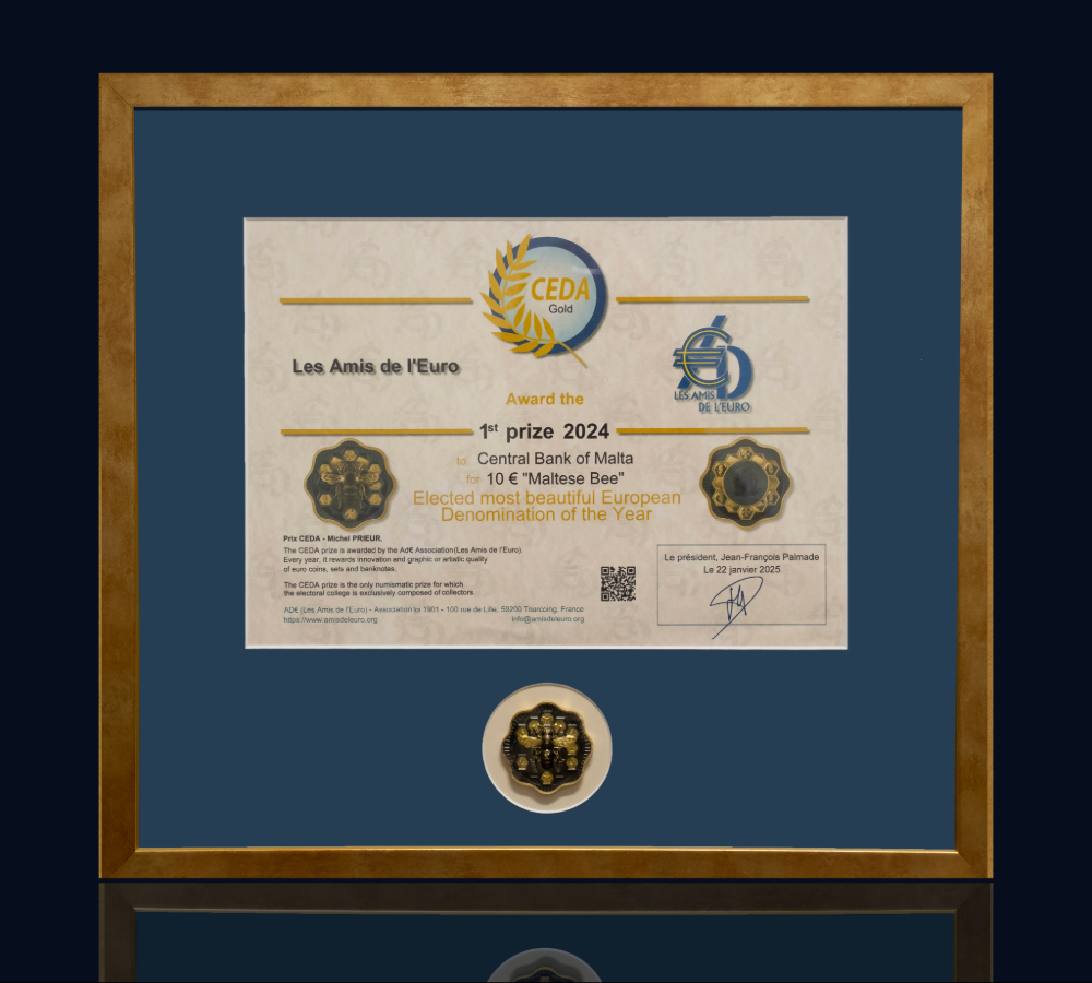 Most Beautiful European Denomination Coin of the Year for 2024 Most Beautiful European Denomination Coin of the Year for 2024