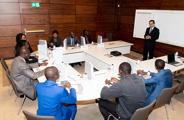 Training course for central bankers from The Gambia Training course for central bankers from The Gambia