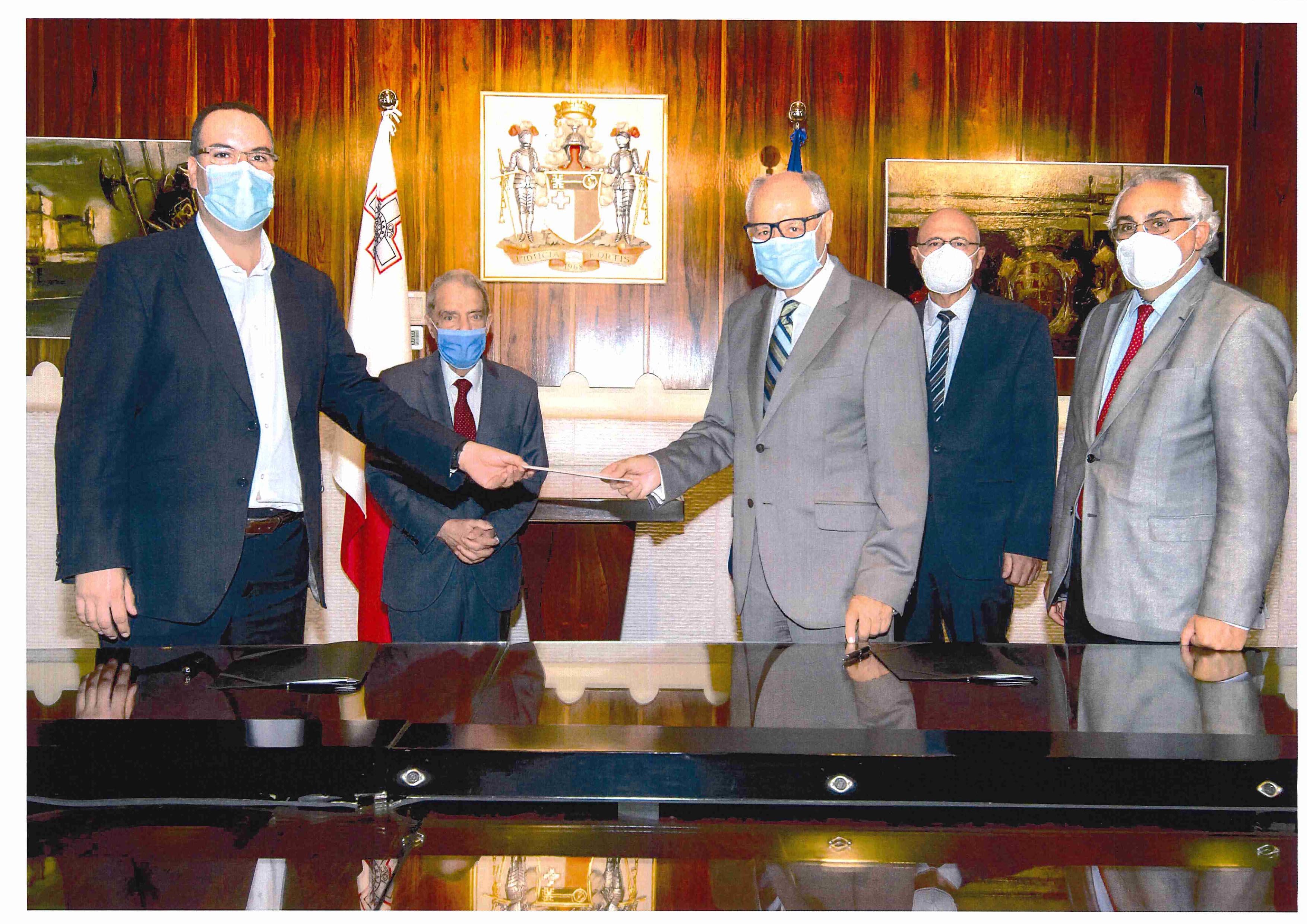 Caritas and CBM sign an agreement to support employees’ well-being Caritas and CBM sign an agreement to support employees’ well-being