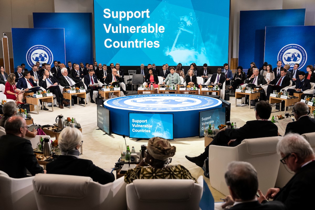 Professor Edward Scicluna attended the 2023 Spring Meetings