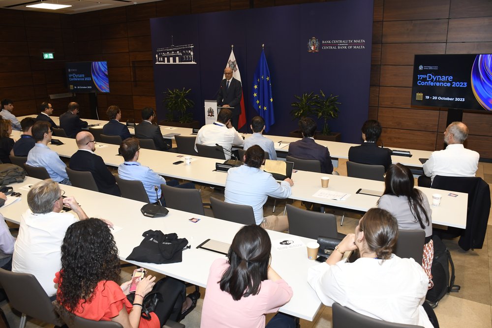 The conference was attended by international participants from central banks and academic institutions The conference was attended by international participants from central banks and academic institutions