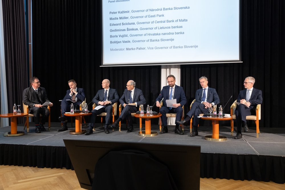 Governor, Professor Edward Scicluna, participated in a panel discussion
