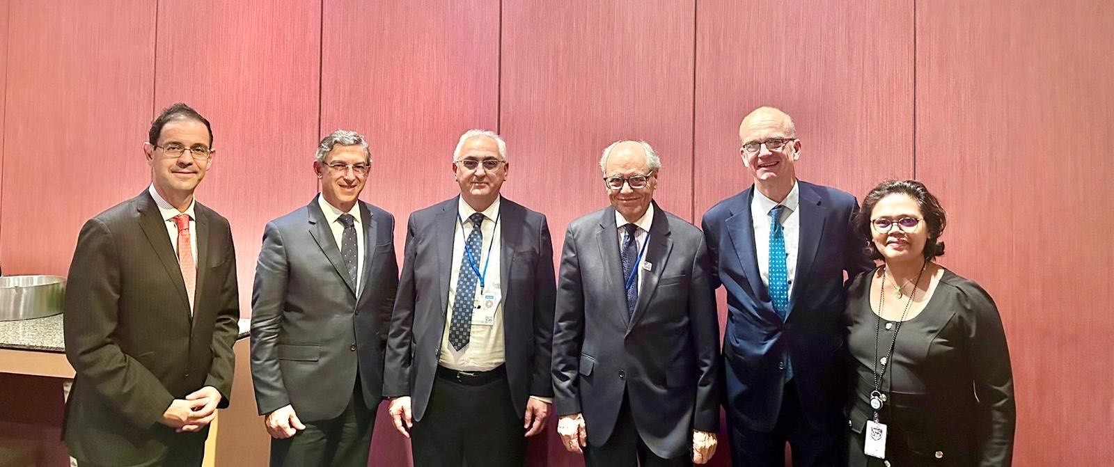 Governor Scicluna and Deputy Governor Alexander Demarco together with World Bank regional director Jesko Hentschel and a team of consultants. Governor Scicluna and Deputy Governor Alexander Demarco together with World Bank regional director Jesko Hentschel and a team of consultants.