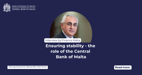 Agent Governor Mr Demarco - Finance Malta