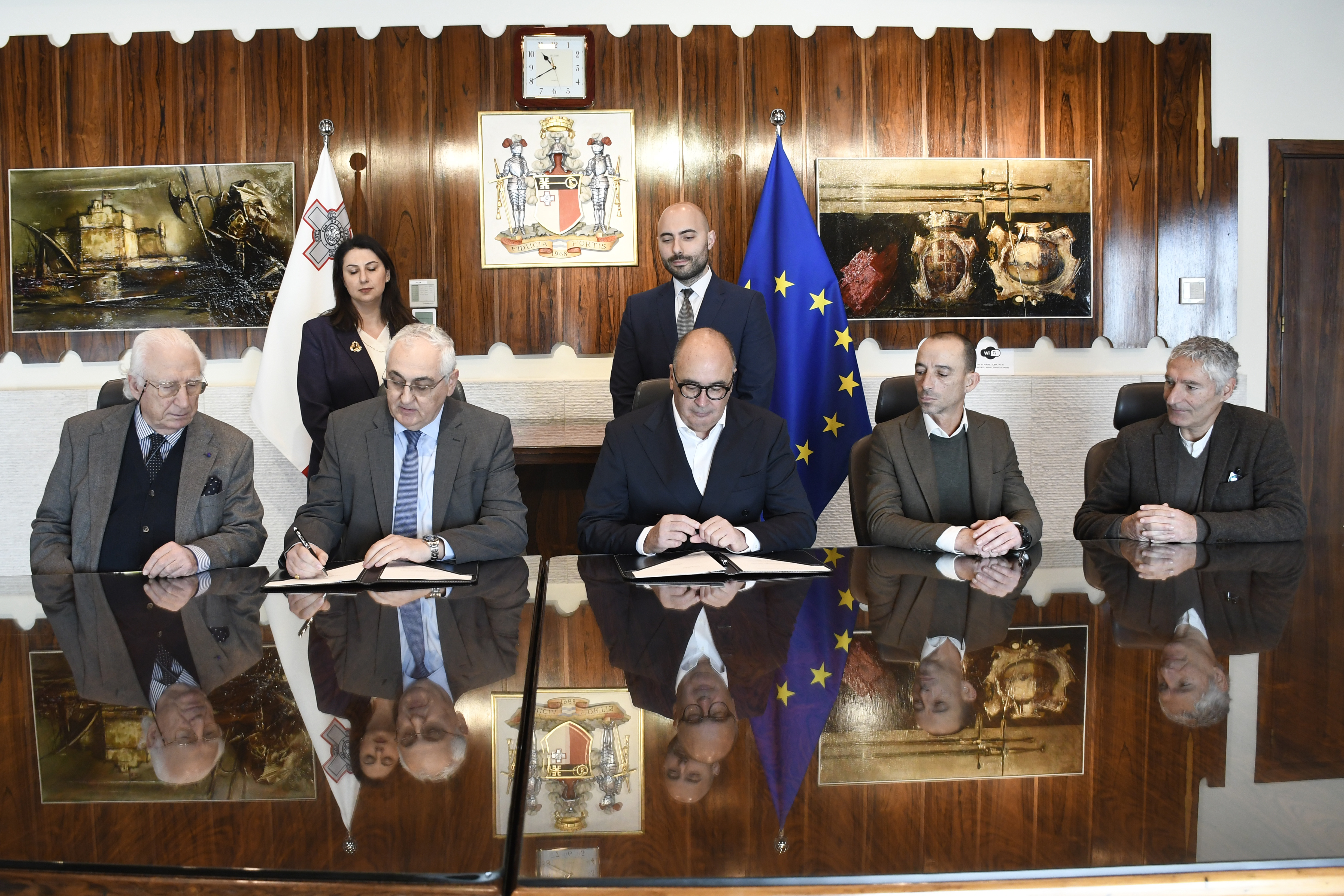 Central Bank of Malta signs a Collaboration Agreement with the Heritage Parks Federation