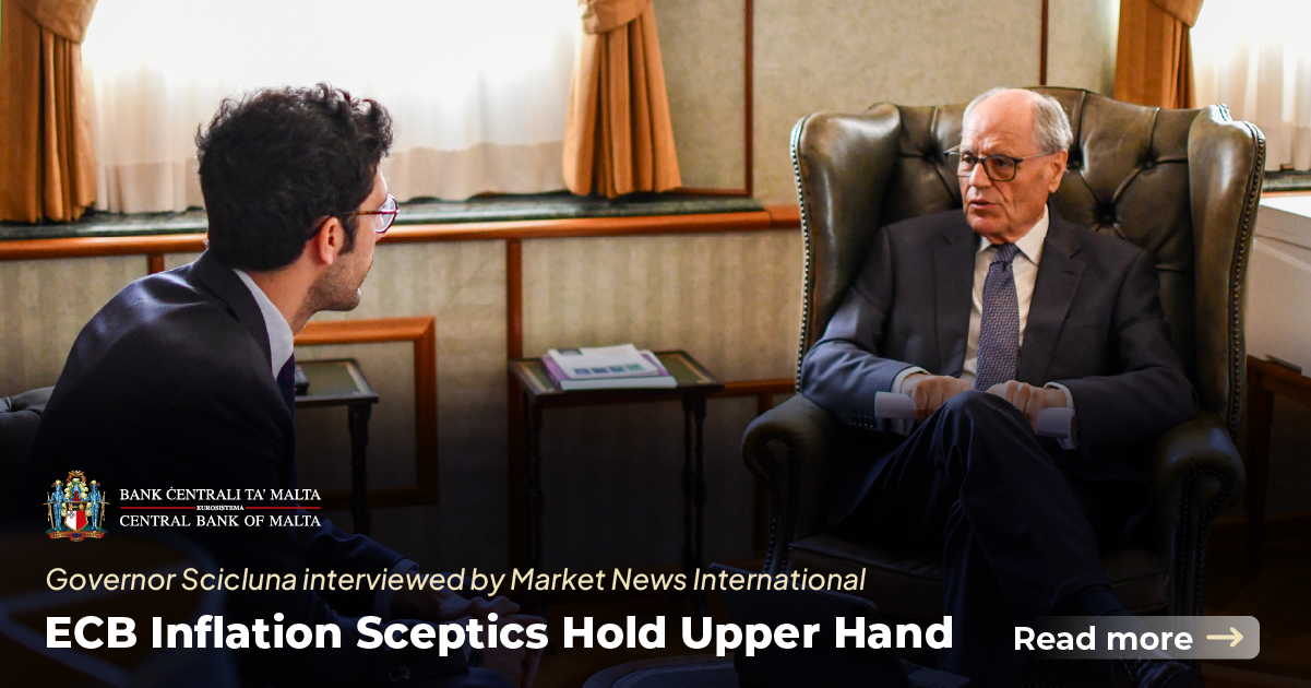 Governor Scicluna interviewed by Market News