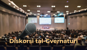 Diskorsi tal-Gvernaturi Diskorsi tal-Gvernaturi
