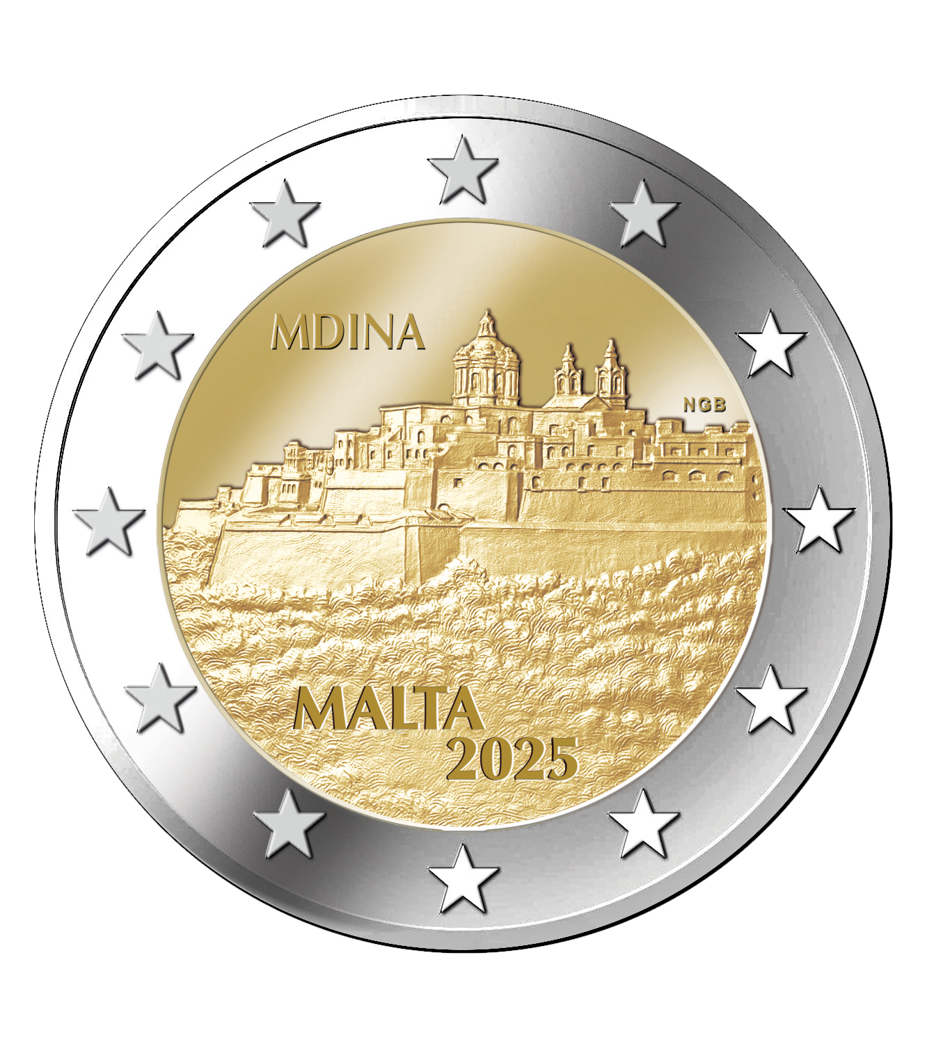 Munita Kommemorattiva taż-€2 - L-Imdina Munita Kommemorattiva taż-€2 - L-Imdina