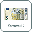 Karta ta' &euro;5