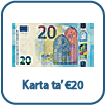 Karta ta' &euro;20