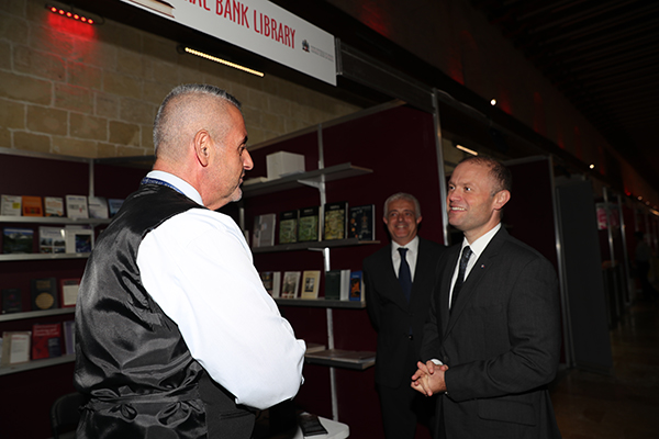 Il-Librerija tal-Bank Ċentrali ta’ Malta tipparteċipa fil-Festival Nazzjonali tal-Ktieb Il-Librerija tal-Bank Ċentrali ta’ Malta tipparteċipa fil-Festival Nazzjonali tal-Ktieb