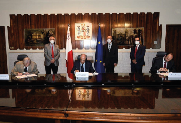 Il-Bank Ċentrali ta&rsquo; Malta jiffirma Memorandum ta&rsquo; Ftehim aġġornat mal-Awtorit&agrave; tal-Istatistika ta&rsquo; Malta u mal-Uffiċċju Nazzjonali tal-Istatistika