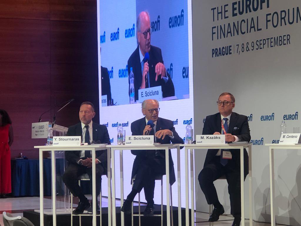 Il‑Gvernatur tal‑Bank Ċentrali ta’ Malta jipparteċipa fil‑laqgħat tal‑ECOFIN u fil‑Forum Finanzjarju tal-EUROFI fi Praga Il‑Gvernatur tal‑Bank Ċentrali ta’ Malta jipparteċipa fil‑laqgħat tal‑ECOFIN u fil‑Forum Finanzjarju tal-EUROFI fi Praga