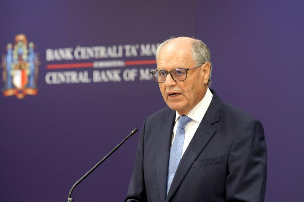 Il-Gvernatur tal-Bank Ċentrali ta&rsquo; Malta, il-Professur Scicluna