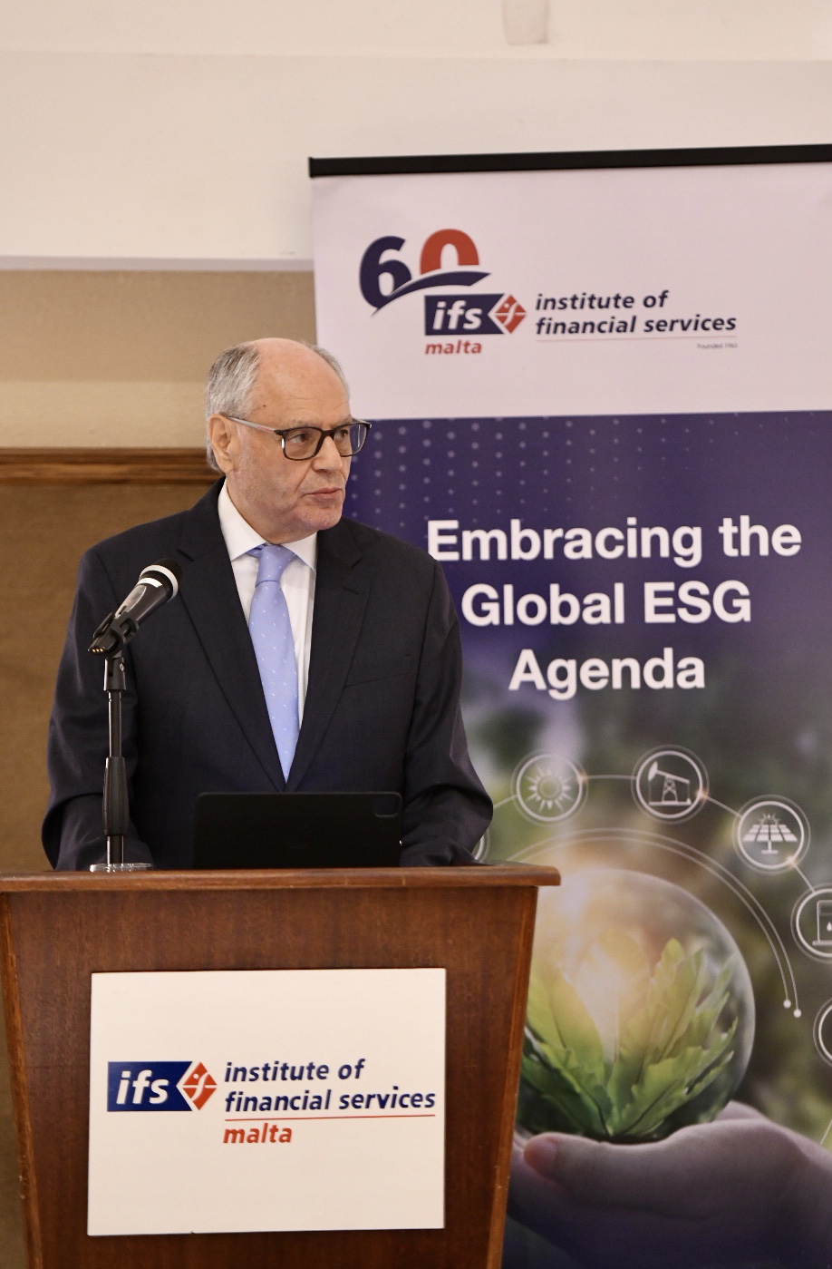 Fid-diskors tiegħu, il-Gvernatur għamel referenza għal kif ix-xenarju ekonomiku nbidel mill-aħħar ikla annwali Fid-diskors tiegħu, il-Gvernatur għamel referenza għal kif ix-xenarju ekonomiku nbidel mill-aħħar ikla annwali