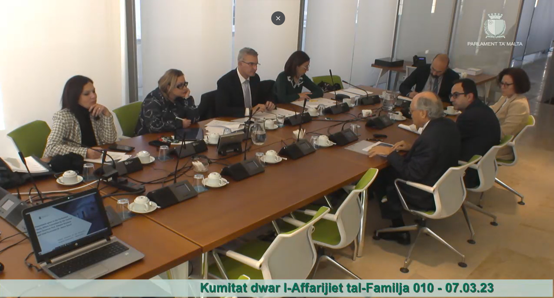 Il-Gvernatur tal-Bank Ċentrali ta&rsquo; Malta Jindirizza lill-Kumitat dwar l-Affarijiet tal-Familja tal-Kamra tad-Deputati