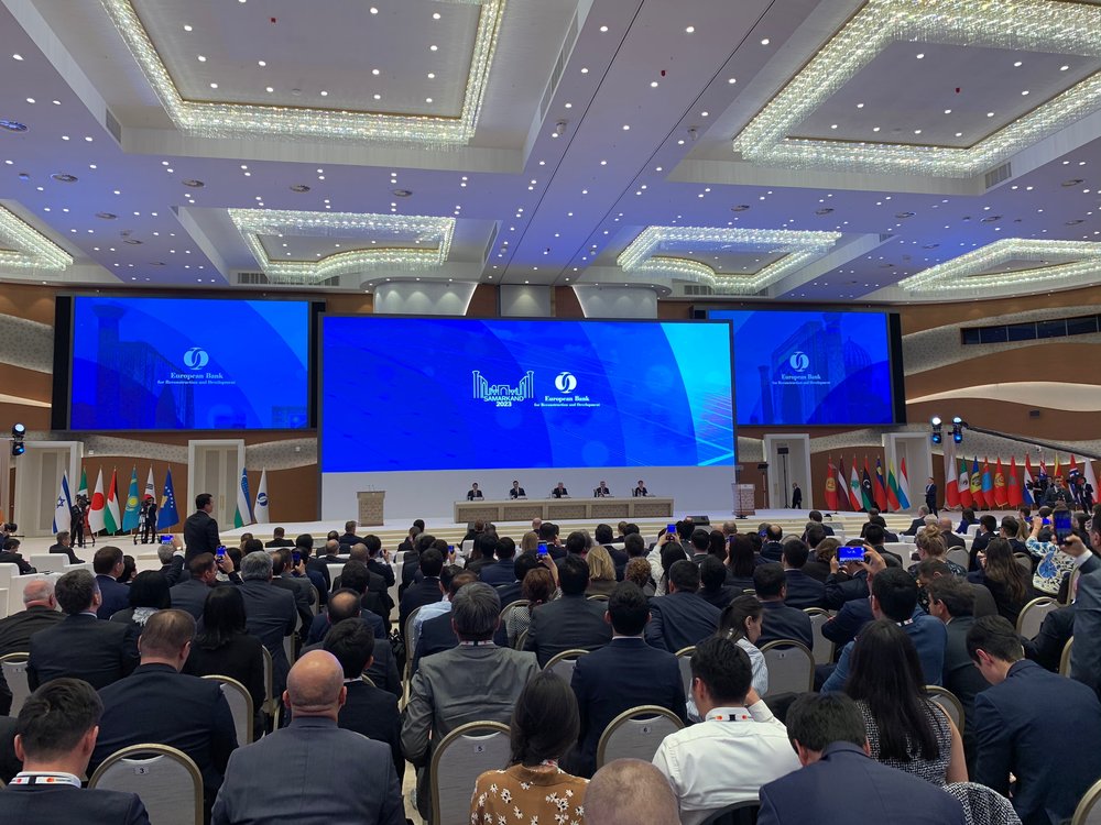 Rappreżentanti mill-Bank Ċentrali ta’ Malta pparteċipaw fil-Laqgħa tal-Kostitwenza tal-Bank Ewropew għar-Rikostruzzjoni u l-Iżvilupp (BERŻ) f’Samarkand, l-Użbekistan Rappreżentanti mill-Bank Ċentrali ta’ Malta pparteċipaw fil-Laqgħa tal-Kostitwenza tal-Bank Ewropew għar-Rikostruzzjoni u l-Iżvilupp (BERŻ) f’Samarkand, l-Użbekistan