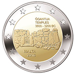 Munita kommemorattiva taż-2 – it-Tempji tal-Ġgantija Munita kommemorattiva taż-2 – it-Tempji tal-Ġgantija
