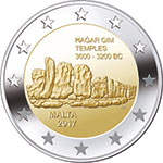 Munita kommemorattiva taż‑&euro;2 - Ħaġar Qim