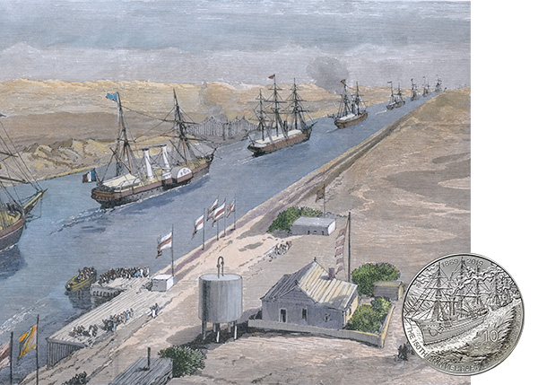 Suez Canal Coin