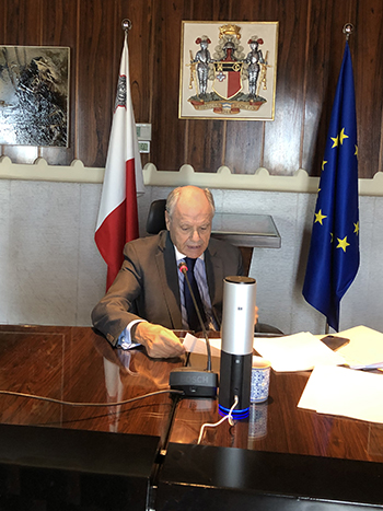 Il-Gvernatur tal-Bank Ċentrali ta’ Malta, il-Professur Edward Scicluna, jagħmel l-intervent tiegħu dwar il-bidla diġitali Il-Gvernatur tal-Bank Ċentrali ta’ Malta, il-Professur Edward Scicluna, jagħmel l-intervent tiegħu dwar il-bidla diġitali